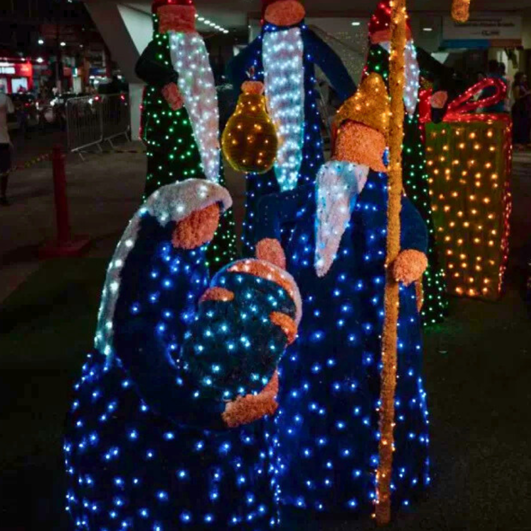 Entre músicas e sabores, o Natal brilha mais forte na Baixada...