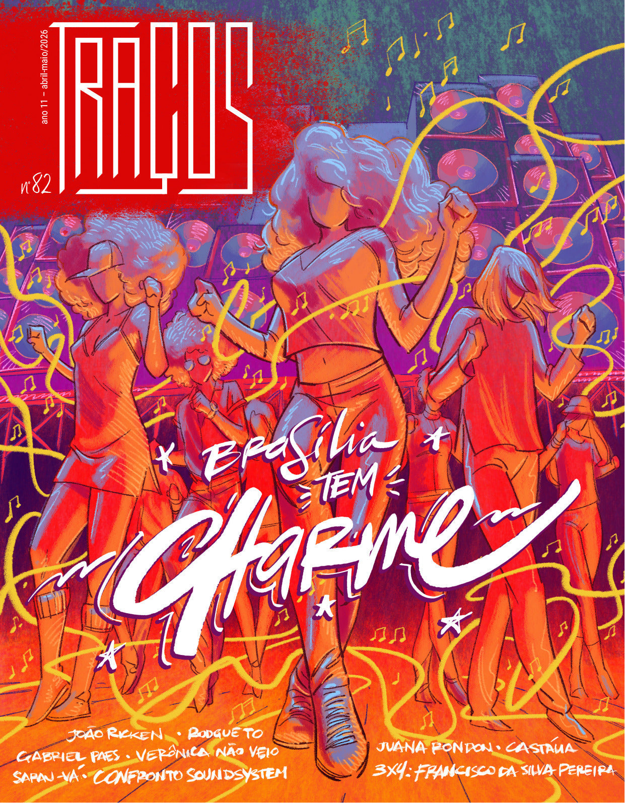 [DF] Com muito charme, Revista Traços celebra a cultura urbana na edição 82