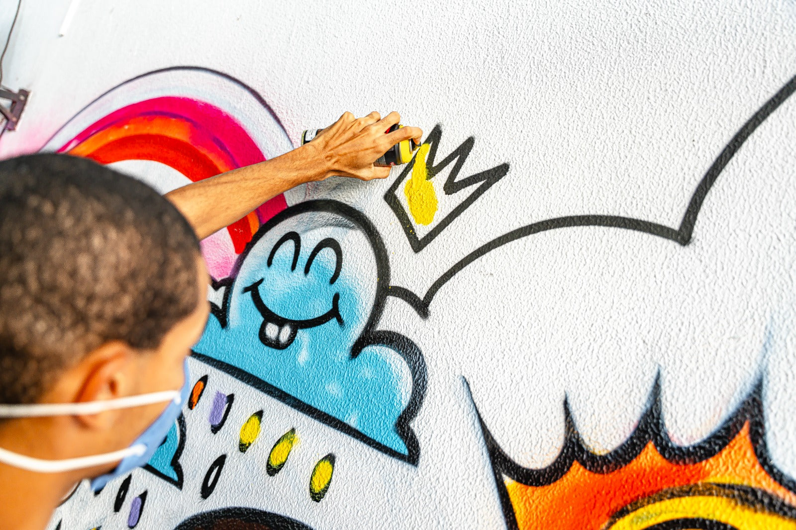 [ES] No grafite, jovens com deficiência encontram espaço para criar